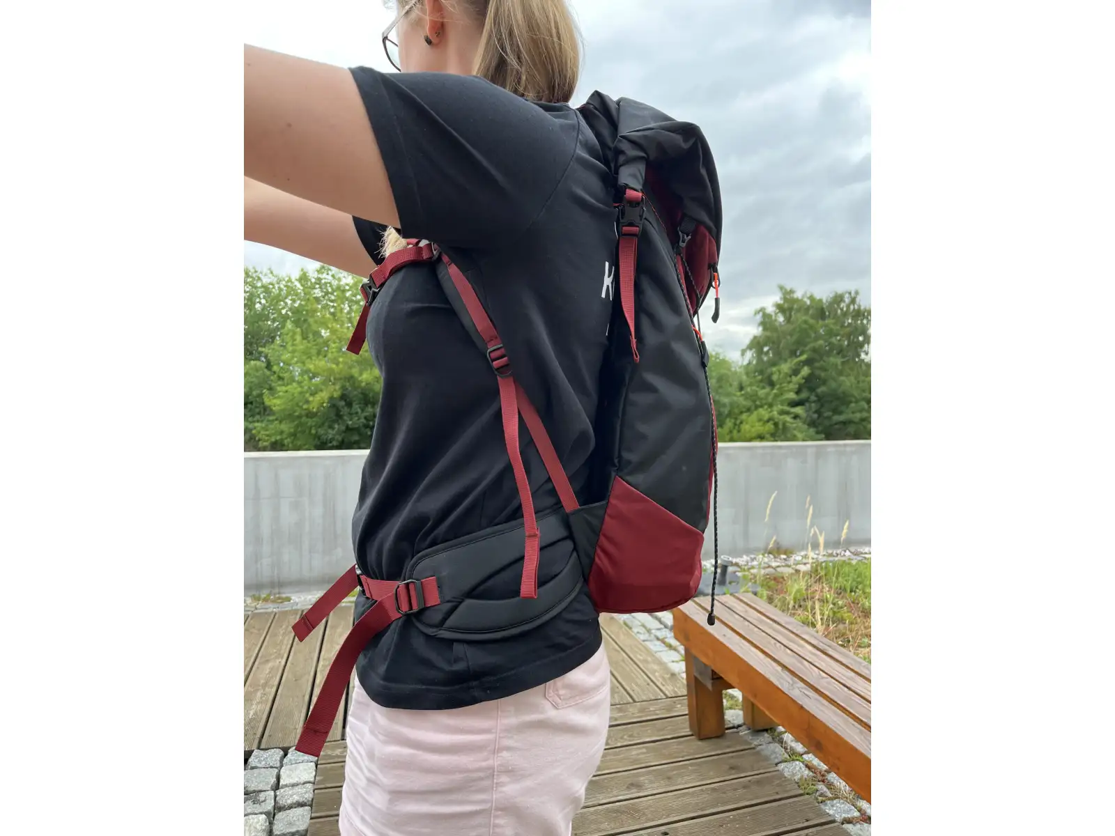Salewa Puez Damen Rucksack 32 l + 5 l – Syrah/Black Out