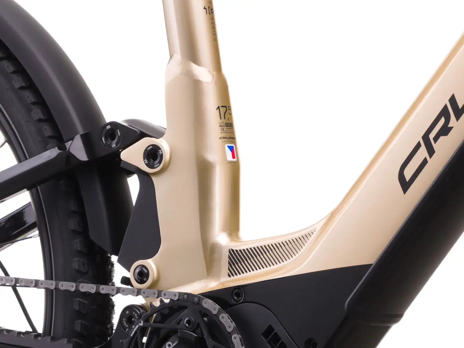 Crussis e-Country full 10.11 715Wh vollgefedertes Tiefeinsteiger Elektrofahrrad