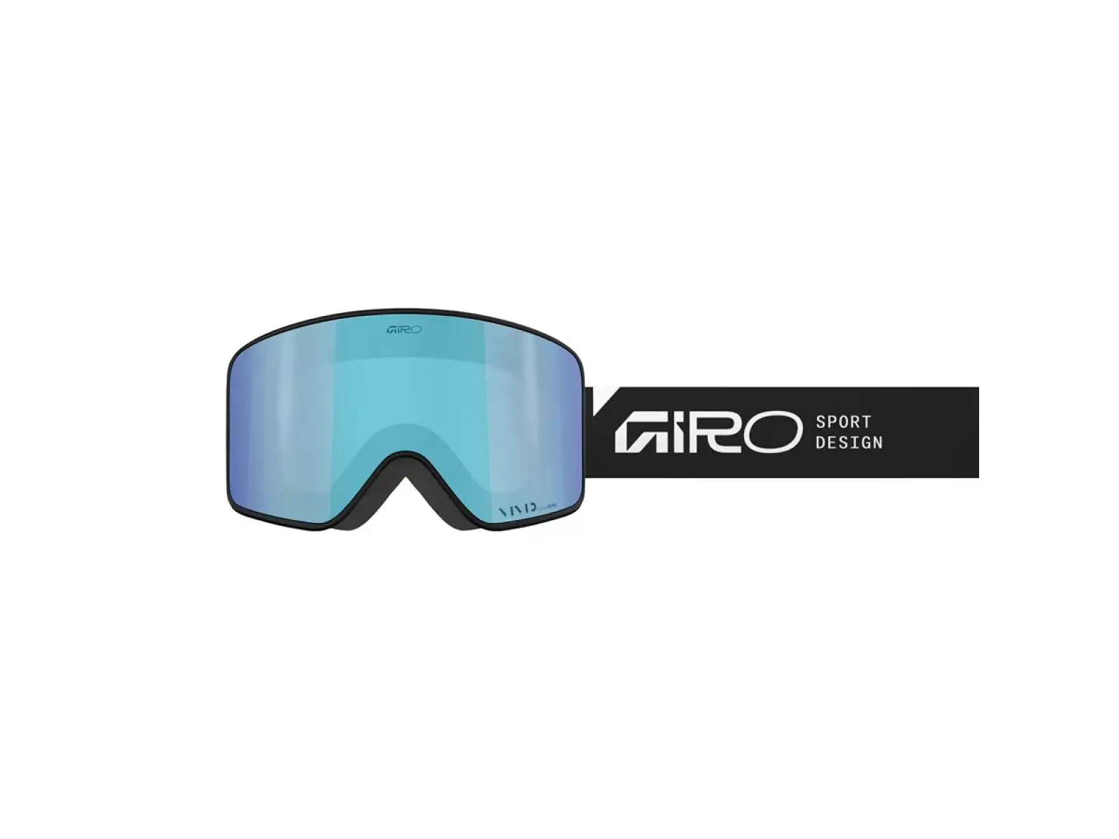 Giro Method Skibrille schwarz Stacked/Vivid Royal/Vivid Infrared (2 Gläser)