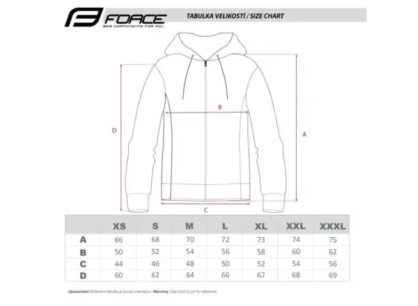 Force Rocky Herrenhoodie Schwarz/Grau