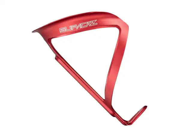 Supacaz Fly Cage Ano Aluminium Flaschenhalter red