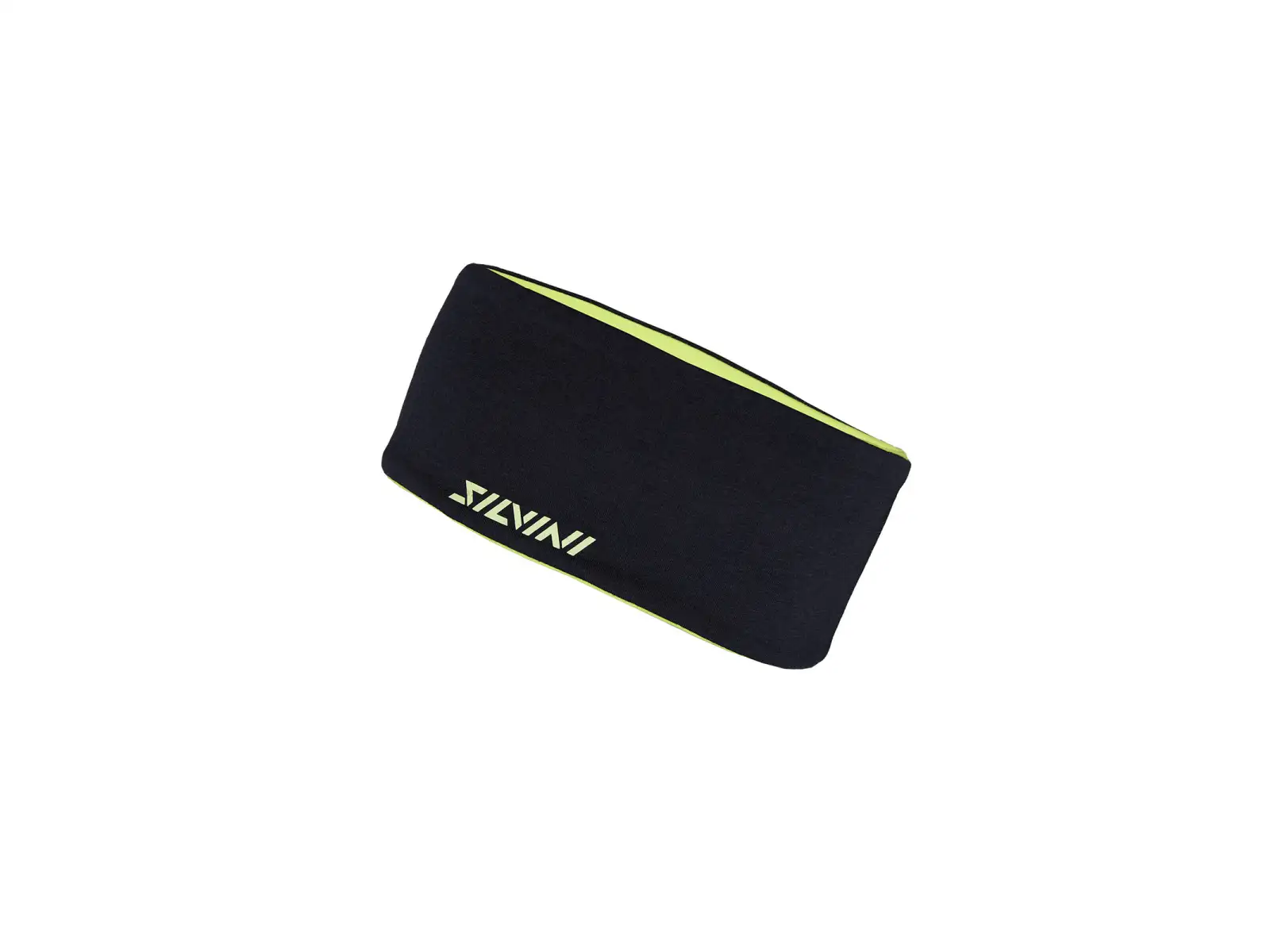 Silvini Trebbia Stirnband Schwarz/Limette
