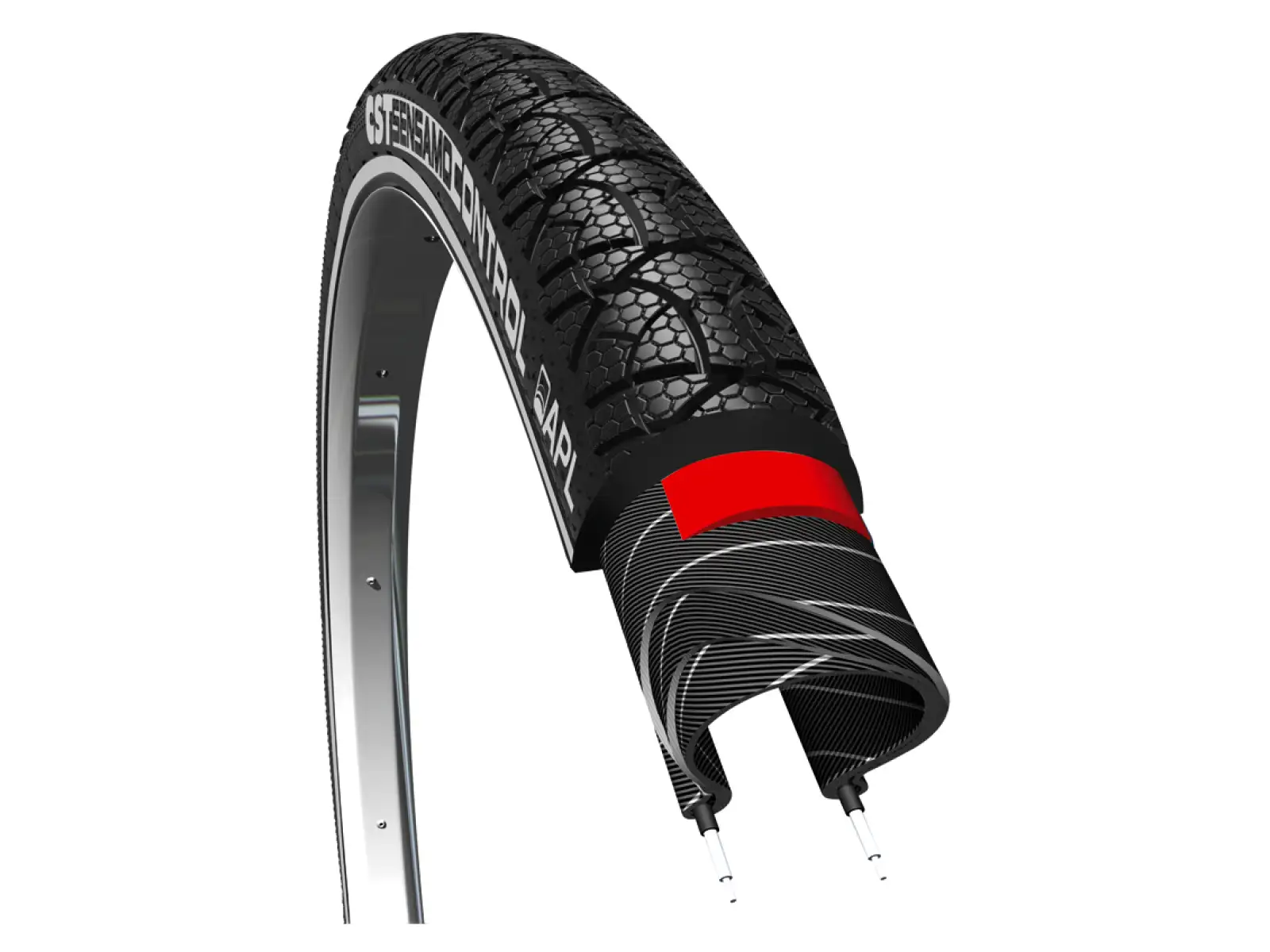 CST C1814 Sensamo Control Premium Trekkingreifen 700x40c Schwarz