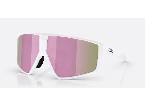 Bliz P002 Sonnenbrille Matte White/Brown/Pink