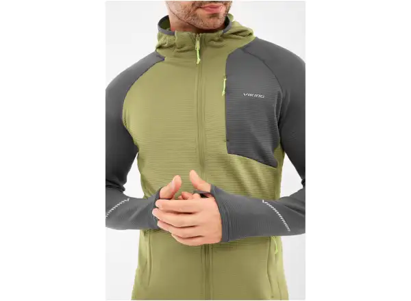 Viking Birger Herren-Sweatshirt Olive/Grey