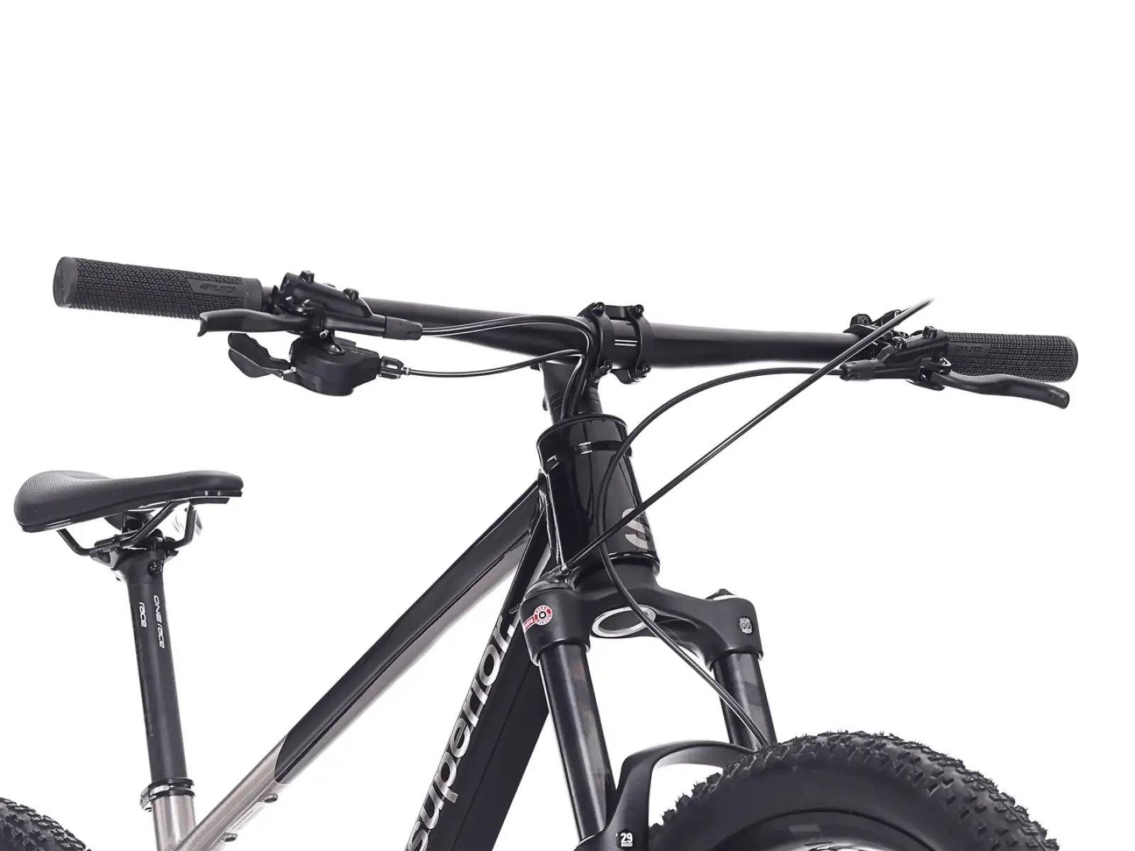 Superior XP 6.1 Mountainbike Gloss Brush Alu/Black