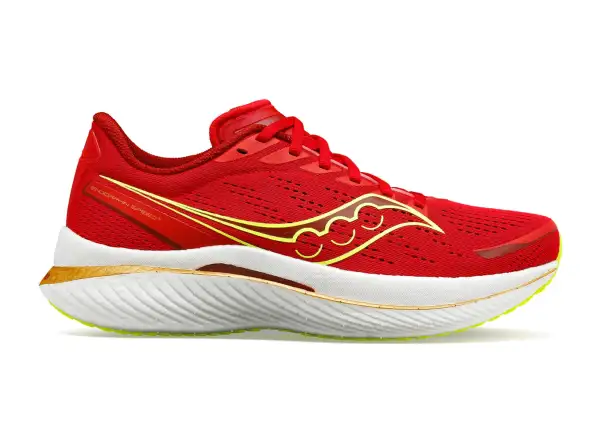 Saucony Endorphin Speed 3 Laufschuhe Rot Mohn