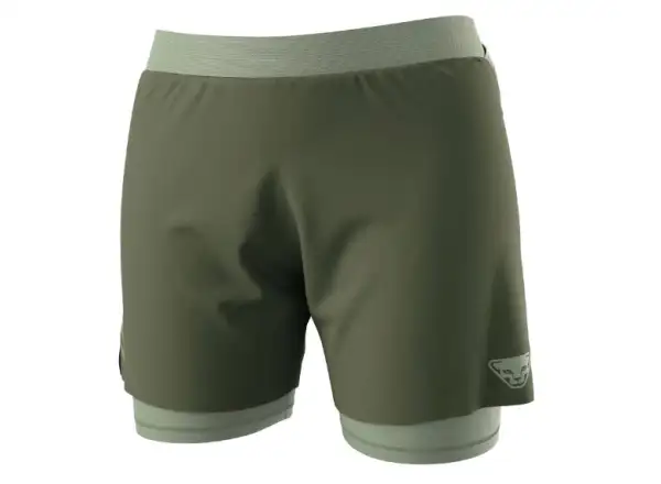 Dynafit Alpine Pro 2in1 Damen-Laufshorts Thymian