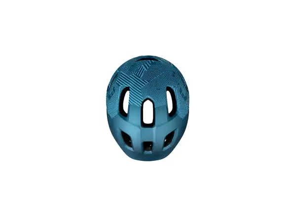 R2 Pulse Kinderfahrradhelm petrol blau/hellblau