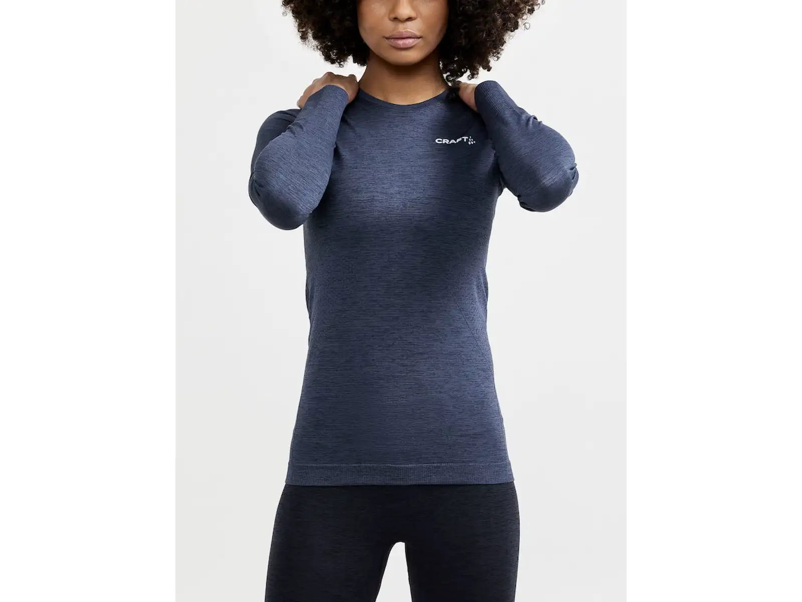 Craft Core Dry Active Comfort Damen Langarmshirt Dark Blue