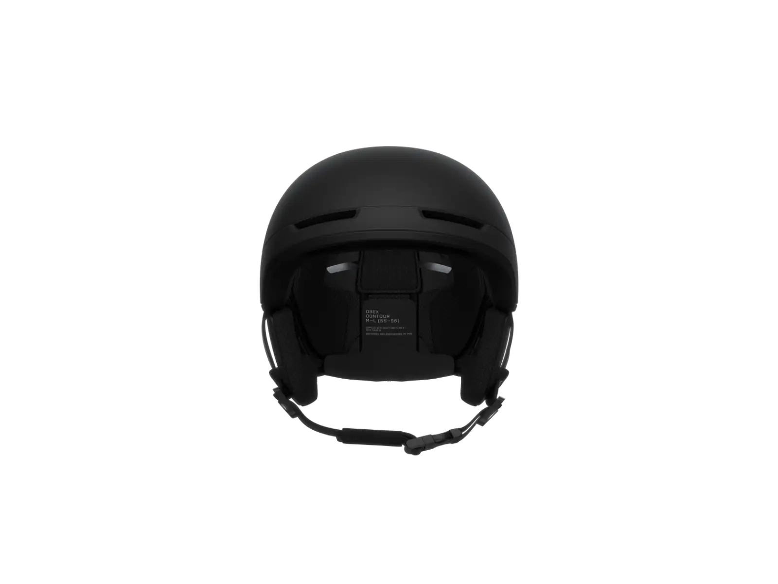 POC Obex Contour Skihelm Uranium Black Matt