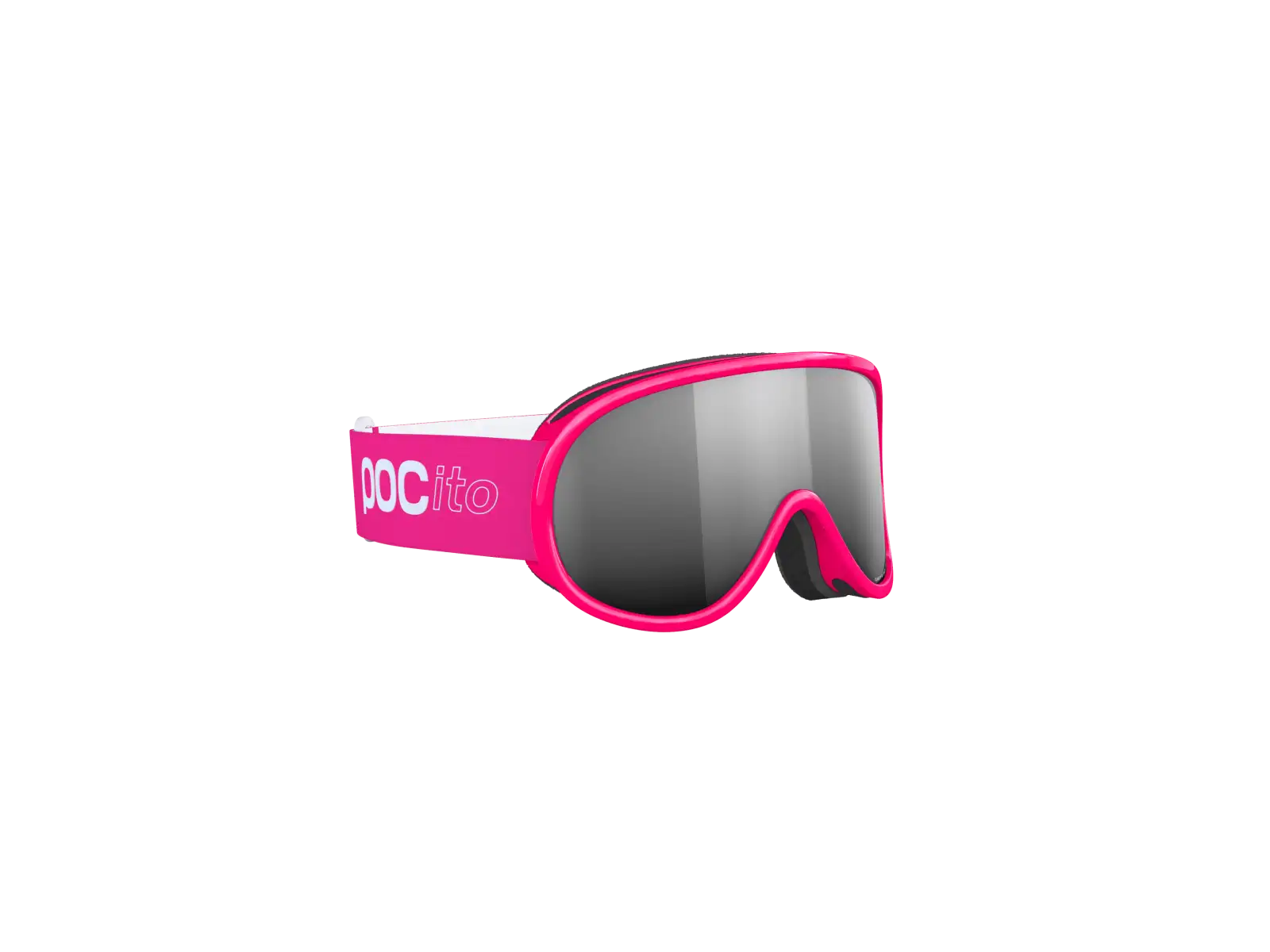 POC POCito Retina Kinder-Skibrille Fluorescent Pink/Partly Sunny Silver