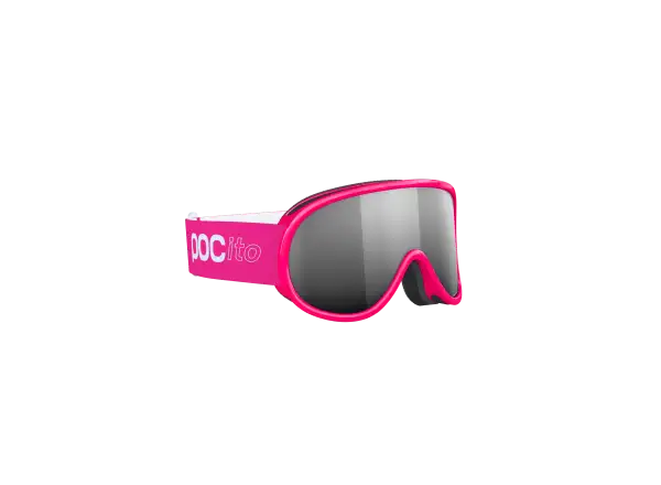 POC POCito Retina Kinder-Skibrille Fluorescent Pink/Partly Sunny Silver