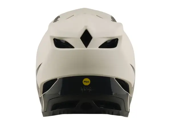 Troy Lee Designs D4 Composite MIPS Helm Stealth Pumice