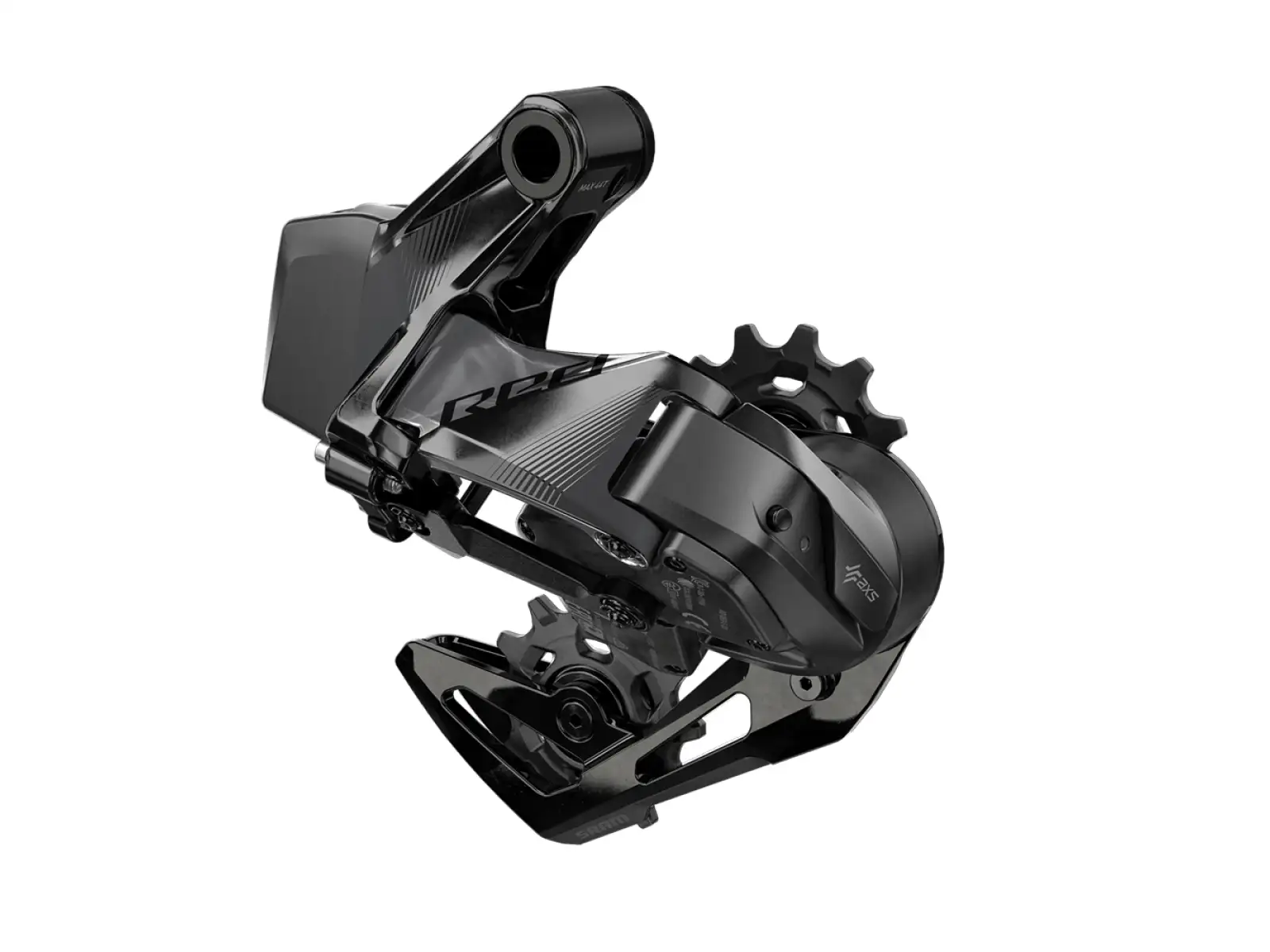 Sram Red XPLR eTap AXS D1 Umwerfer bis max. 44T.