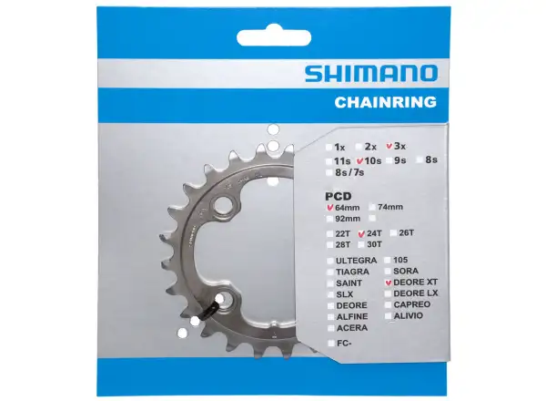 Shimano FC-M780 (AE) Kettenblatt 24 Zähne