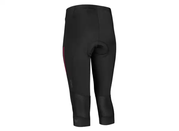Etape Sara 2.0 Damen 3/4 Hosen mit Einsatz – Schwarz/Pink
