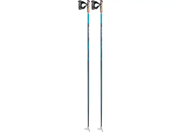Leki CC 450 Stöcke Langlaufstöcke mint/dunkelblau/weiß