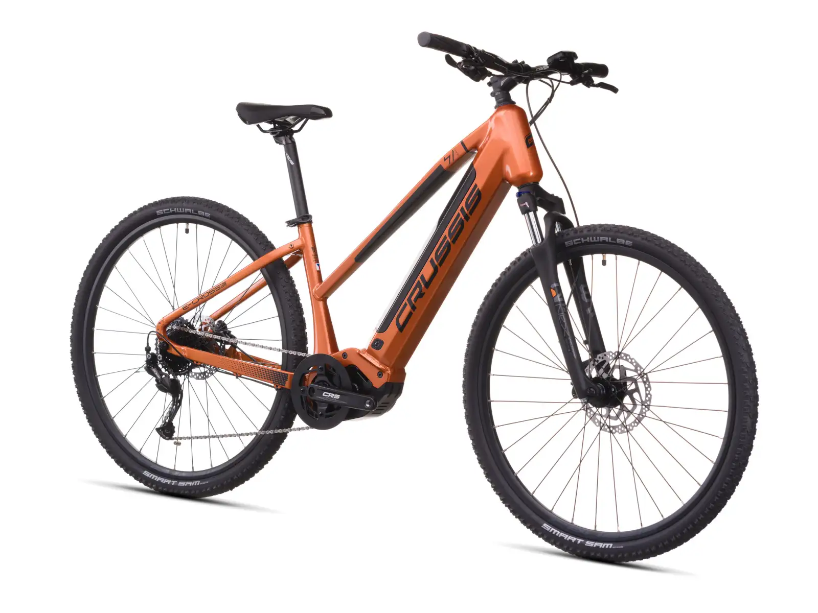Crussis e-Cross low 7.11 691Wh Cross-Elektrofahrrad