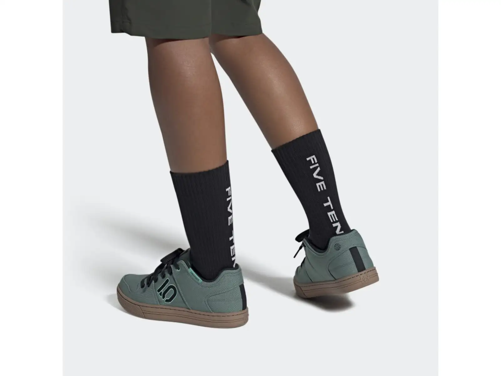 Five Ten Freerider Canvas Damenschuhe Hazy Emerald/Core Black/Acid Mint