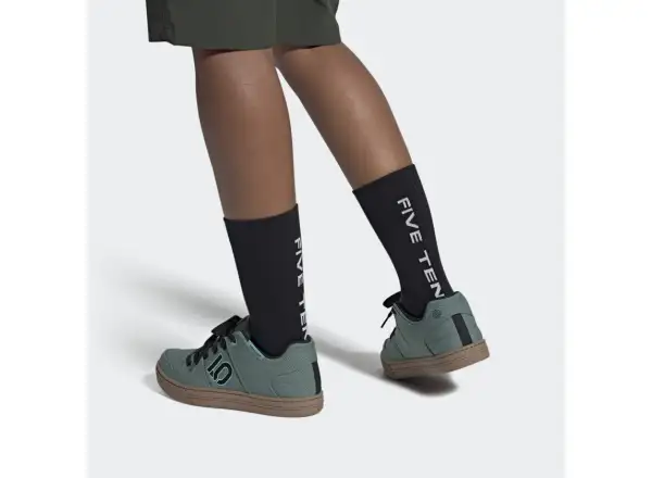 Five Ten Freerider Canvas Damenschuhe Hazy Emerald/Core Black/Acid Mint