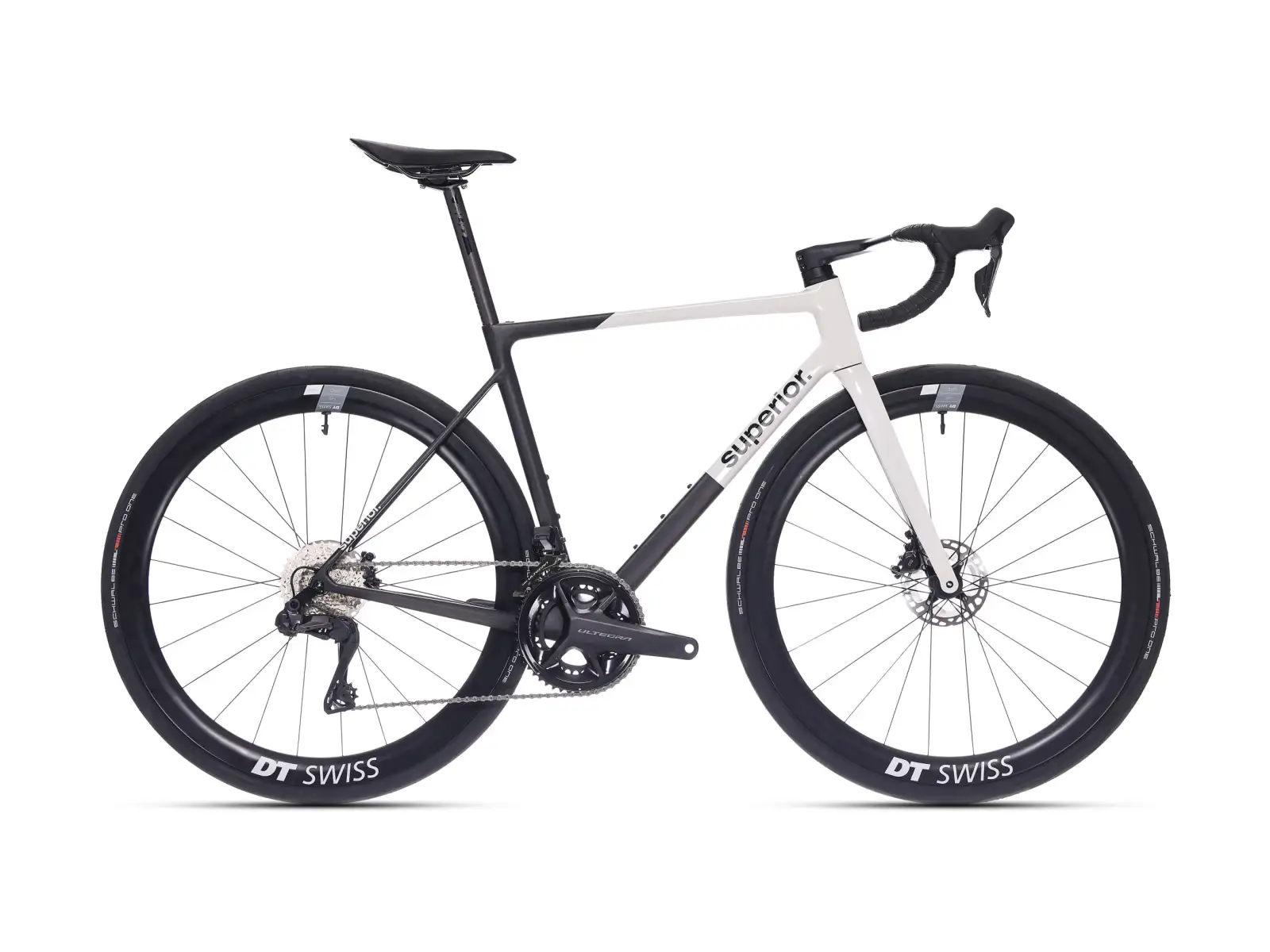 Superior RR 9.8 Rennrad Matte Carbon / White
