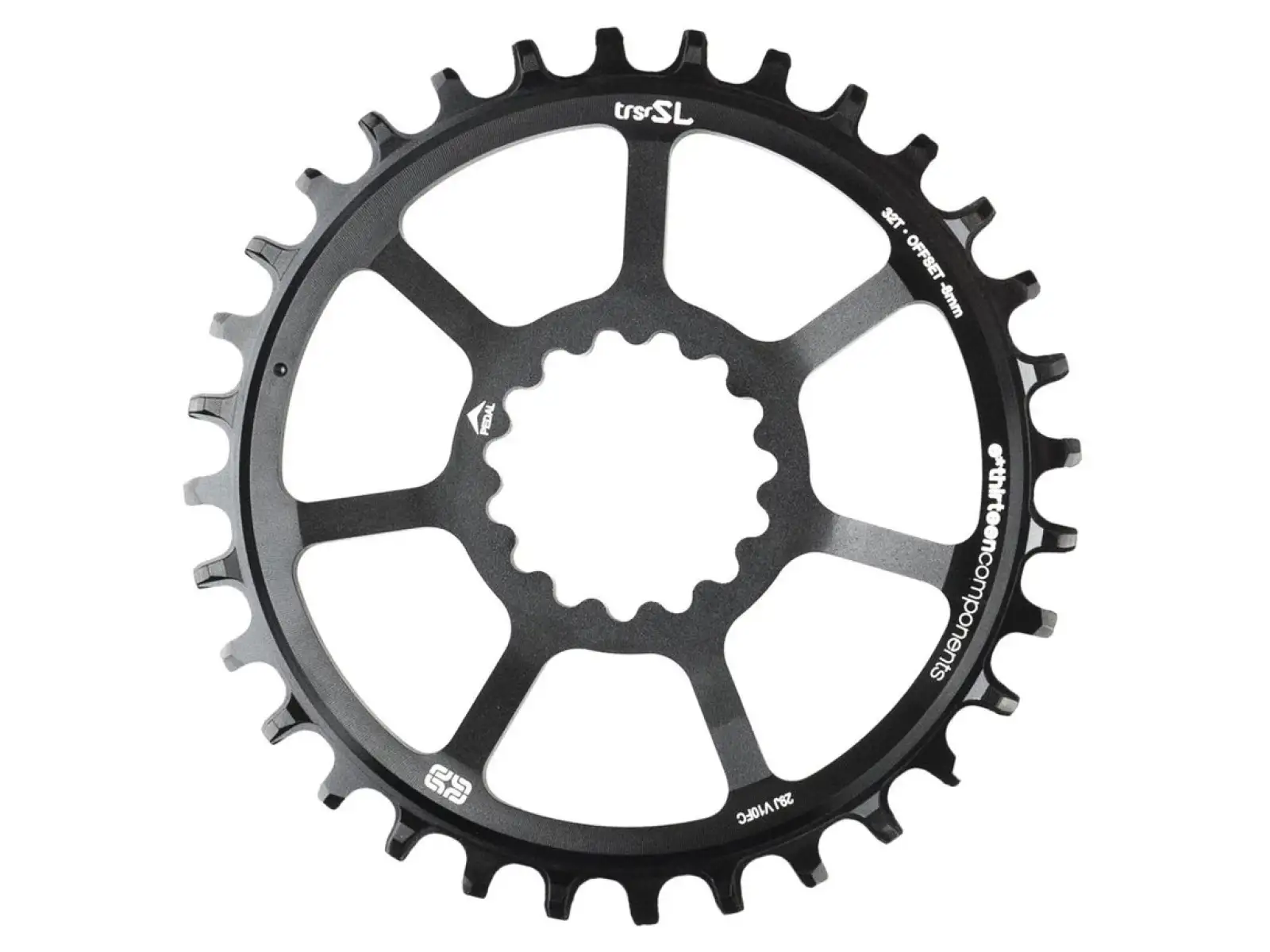 E-13 SL Direct Mount Kettenblatt mit 8 mm Offset