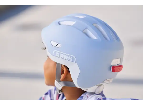 Abus Smiley 3.0 Ace LED Kinderhelm Pure Aqua.