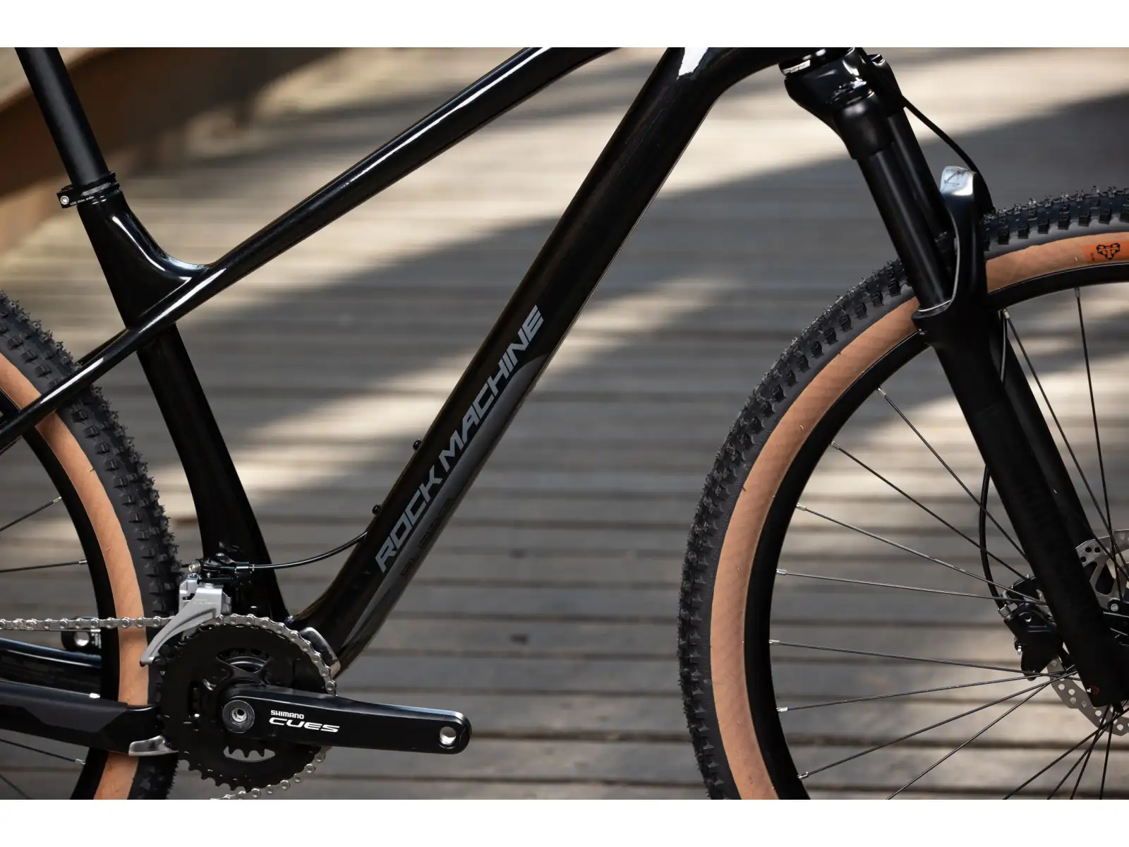 Rock Machine Blizz Cr 20 Mountainbike Gloss Basalt Black
