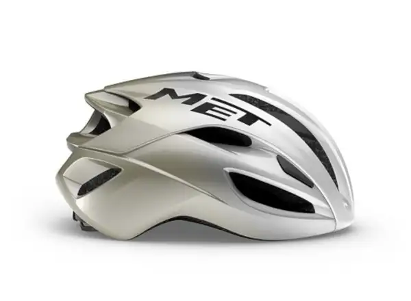 MET Rivale MIPS Helm Silver Gray/Glossy