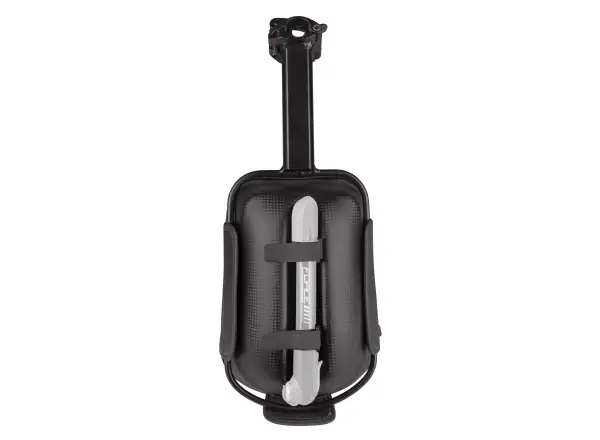 Force Crust Satteltasche mit Halterung Schwarz