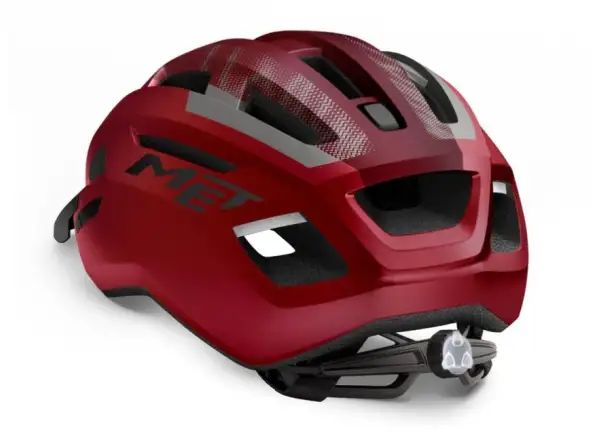 MET ALLROAD Helm Rot/Schwarz Matt
