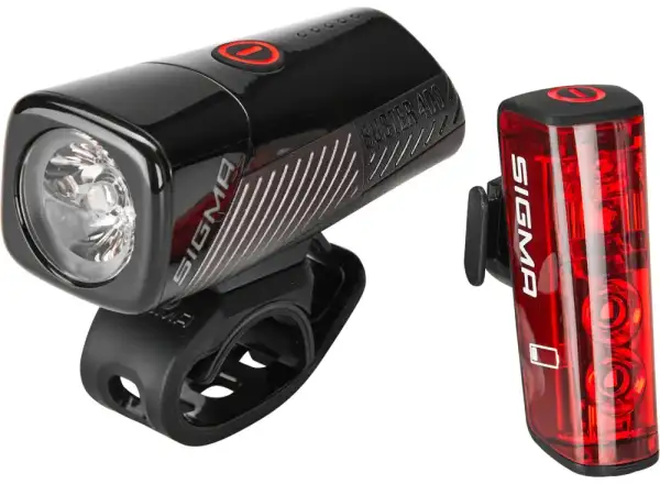 Sigma Sport Buster 400 + Blaze Flash Beleuchtungsset vorne und hinten