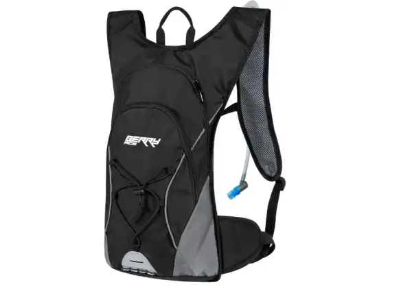 Force Berry Ace Plus Rucksack 12+2 l Reservoir Schwarz/Grau
