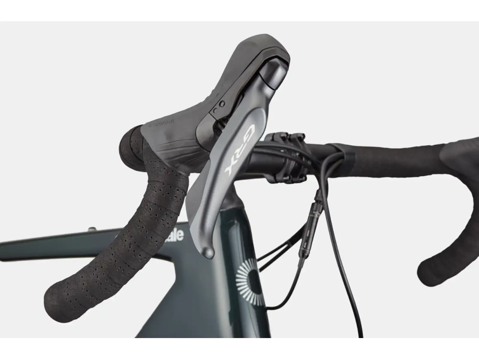 Cannondale Topstone Carbon 2 Lefty Gravelbike Grün Größe M.