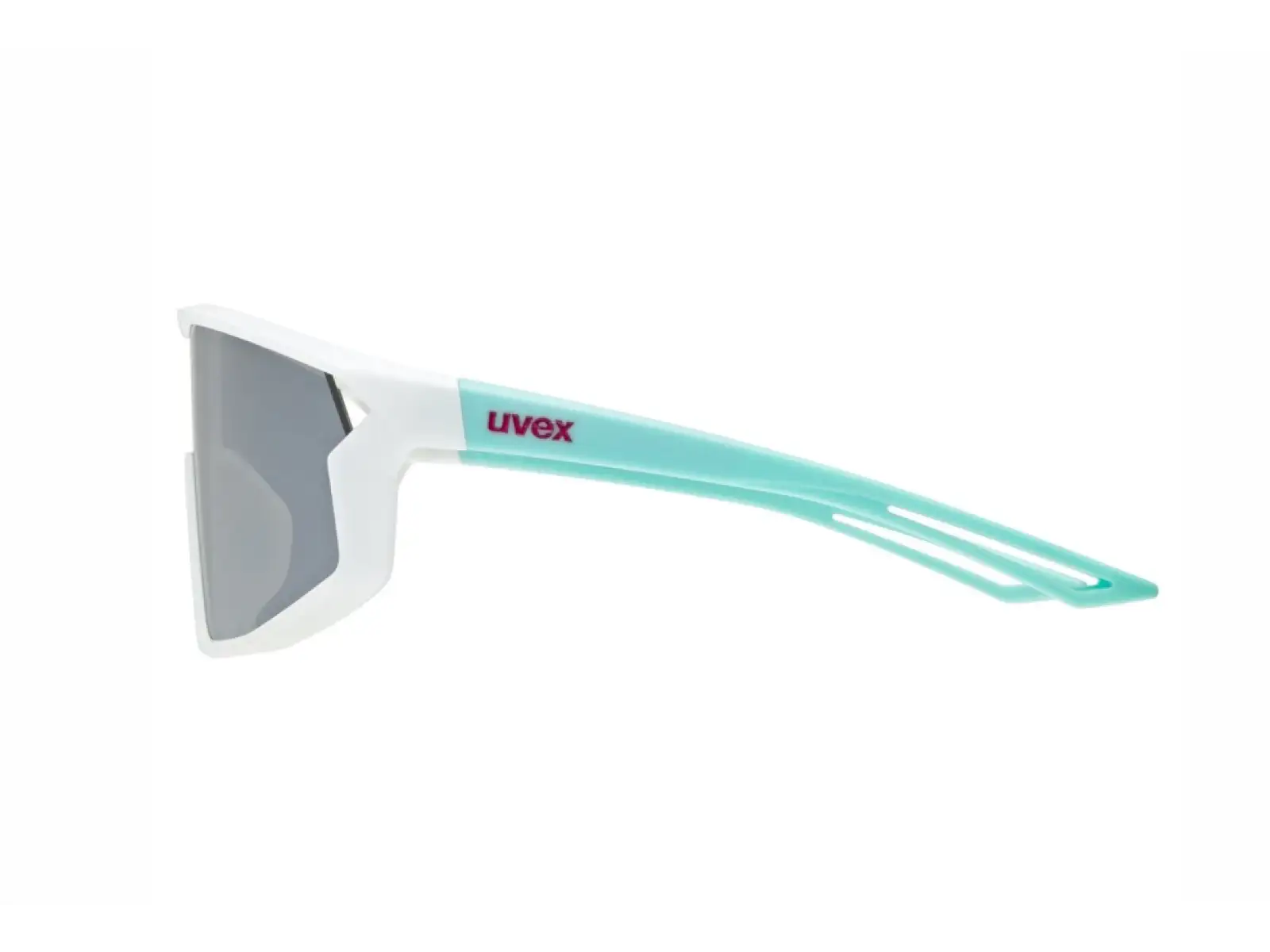 Uvex Skyryse JR. Kinderbrille White/Green/Mirror Silver
