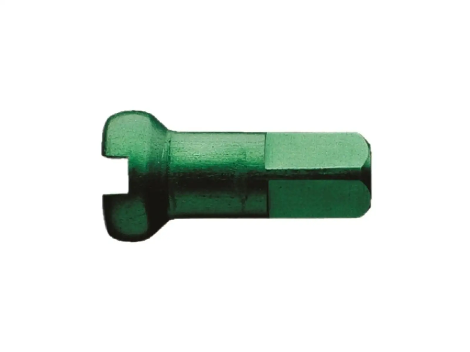 DT Swiss Nippel Alu 2,0x12mm - grün eloxiert