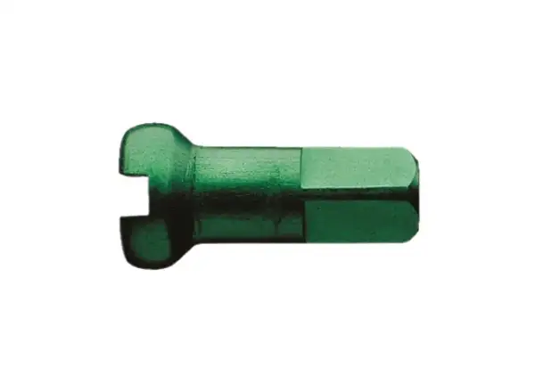 DT Swiss Nippel Alu 2,0x12mm - grün eloxiert