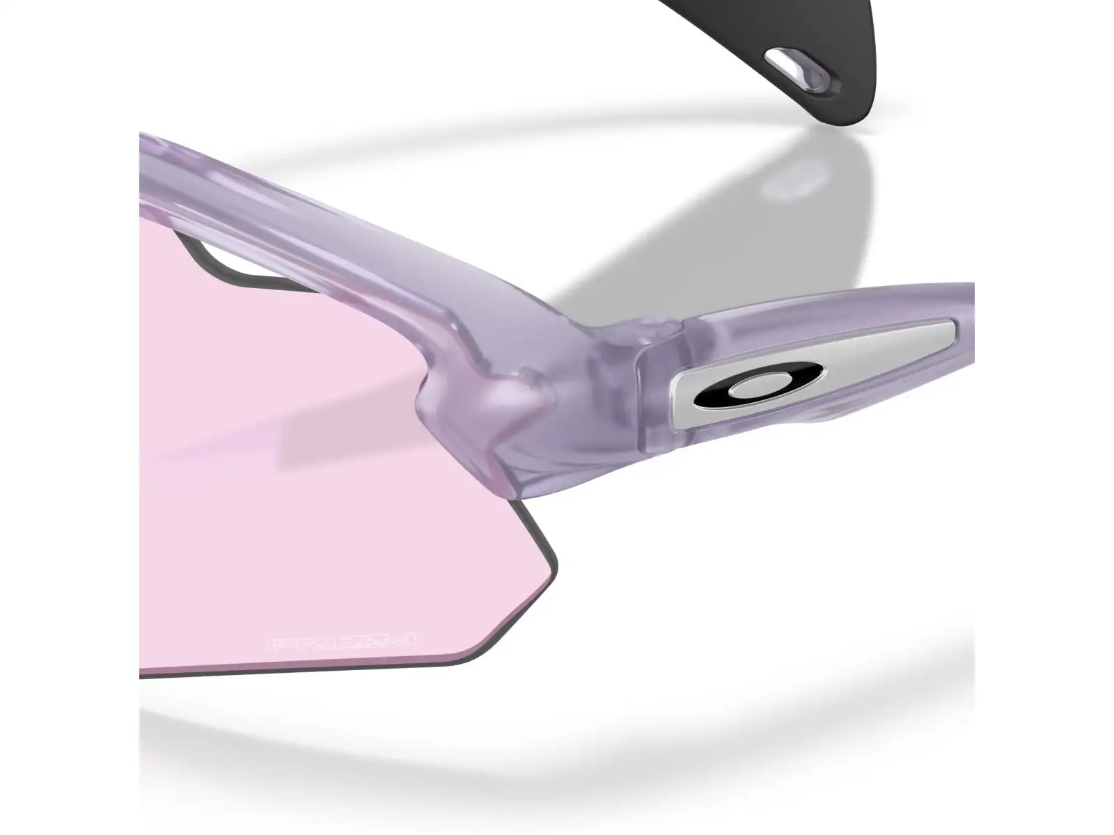 Oakley Stunt Devil A Sportbrille Transparent Lilac/Prizm Low Light