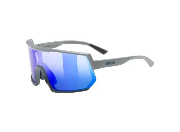 Uvex Sportstyle 235 Brille Rhino Deep Space Mat/Mirror Blue