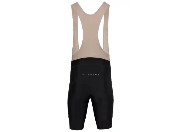 Silvini Suelo Herren Shorts mit Polster und Innentasche Schwarz/Creme.