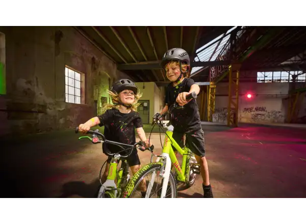 Woom GO 3 Kinderfahrrad neon lime