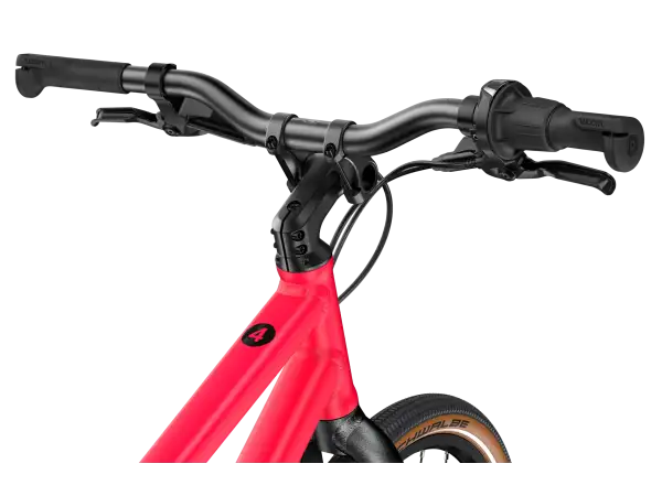 Woom 4 EXPLORE Kinderfahrrad neon pink