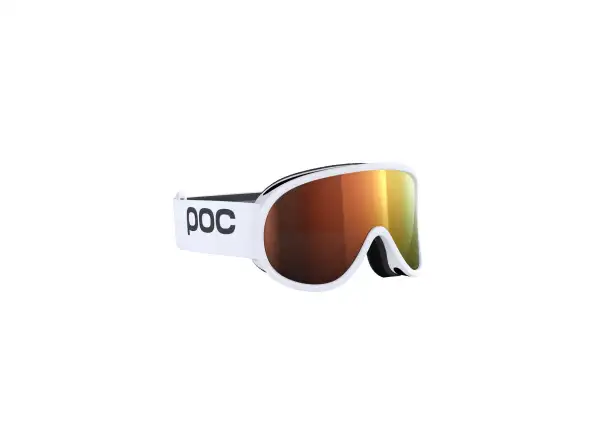 POC Retina Mid WF Skibrille Hydrogen White/Partly Sunny Orange