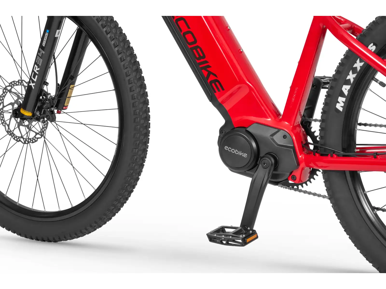 Ecobike RX 500 960 Wh schwarz rotes Mountain E-Bike