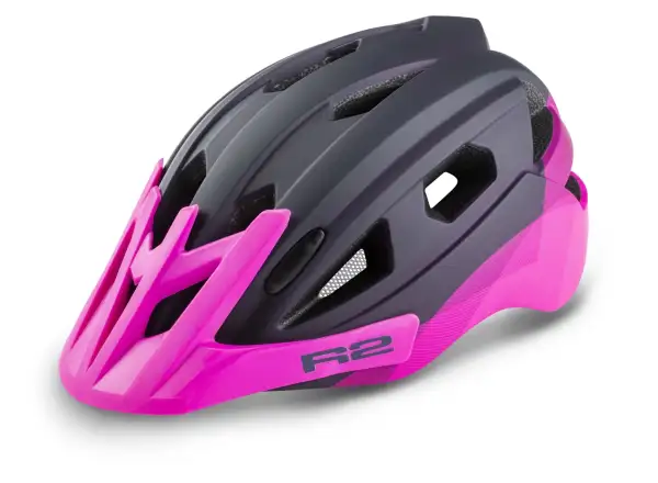 R2 Wheelie Kinderfahrradhelm violett