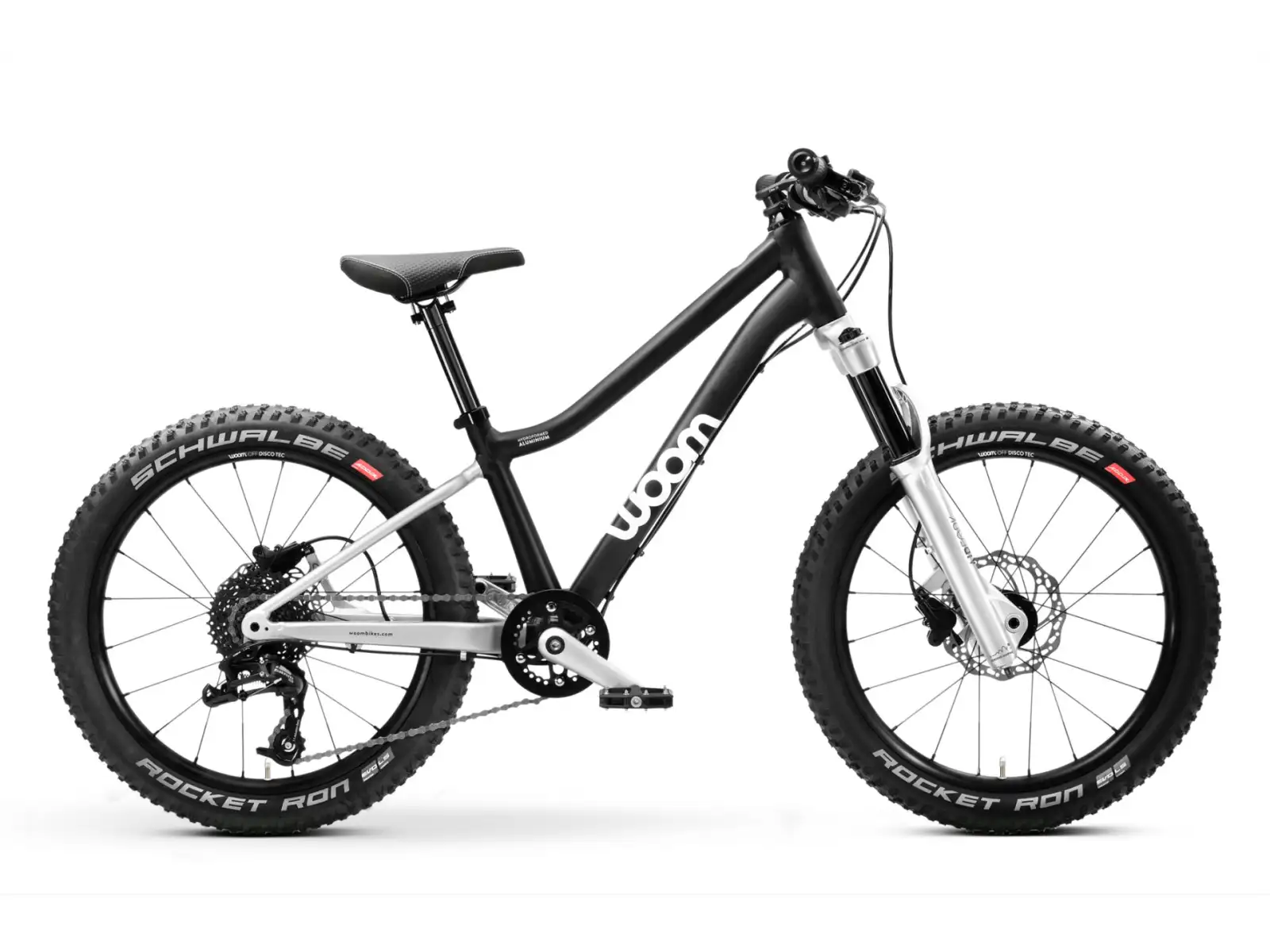 Woom 4 OFF Air Black 20 Kinderfahrrad