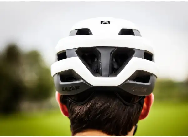 Lazer Sphere Helm Weiß/Schwarz