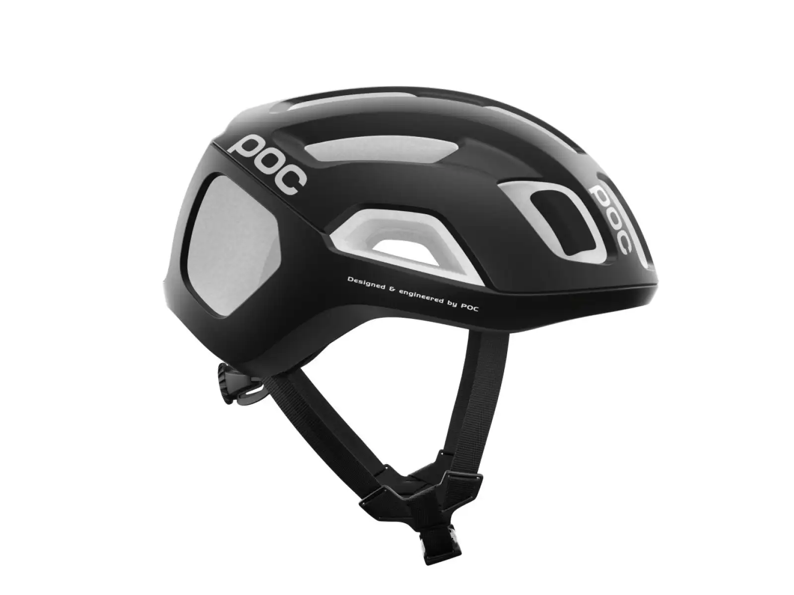 POC Ventral Air MIPS NFC Helm Uranium Black/Hydrogen White Matt