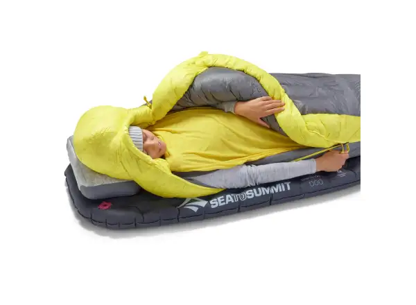 Sea To Summit Spark Damen-Schlafsack 7C Regular Spicy Orange
